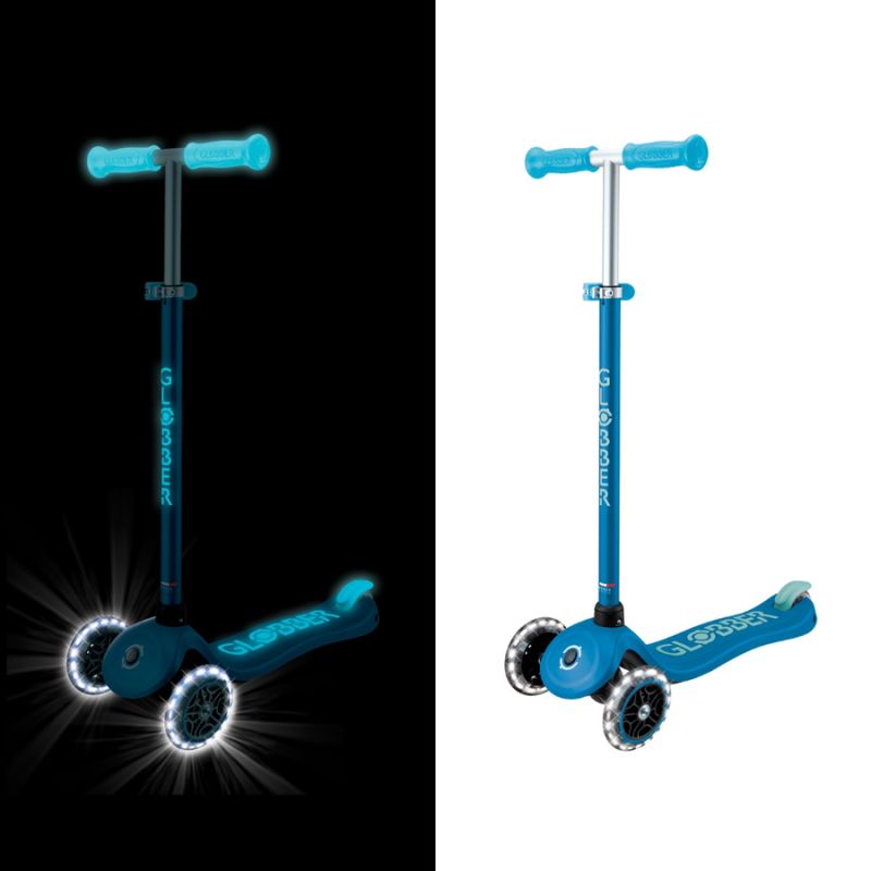 PRIMO PLUS GLOW LIGHTS Scooter - Petrol Blue (443-100) To be categorized Your Sports Performance