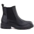 Women's leather ankle boots, black Sergio Leone BT-01-S