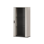 Hanging display cabinet S2 SOHO 60x29x112 cashmere+black Bufety i witryny/Bufety i witryny na drewnianej podstawie Your Sports Performance