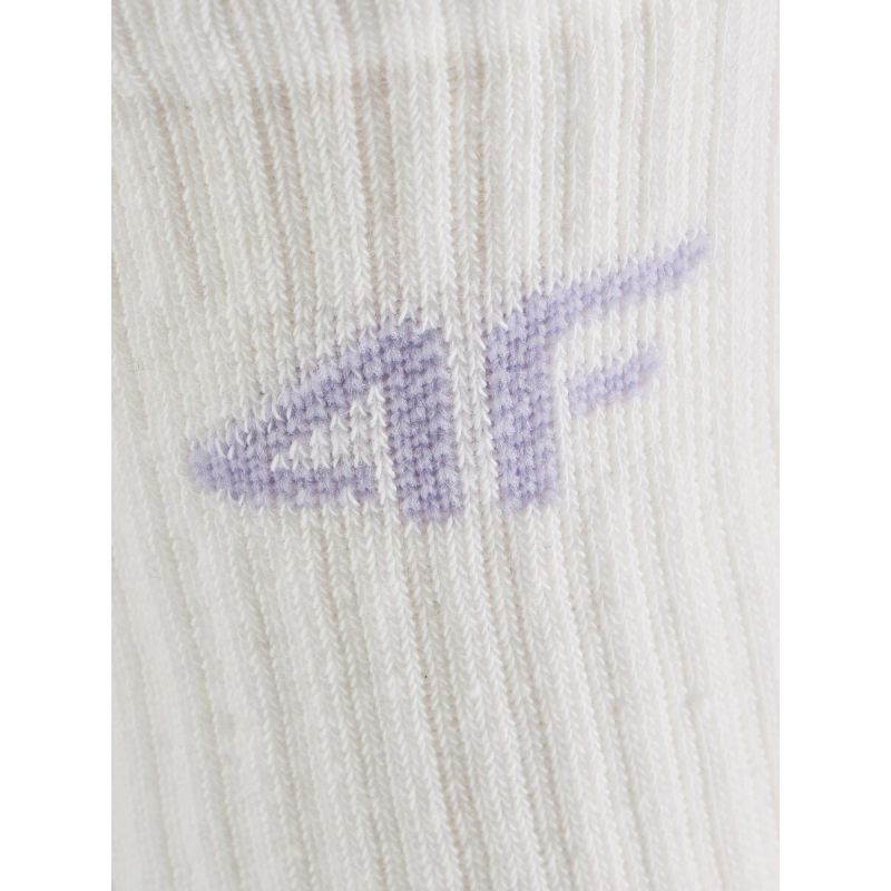 Girls’ Long Socks (4-Pack) 4F 4FJRAW26USOCF1010-91S