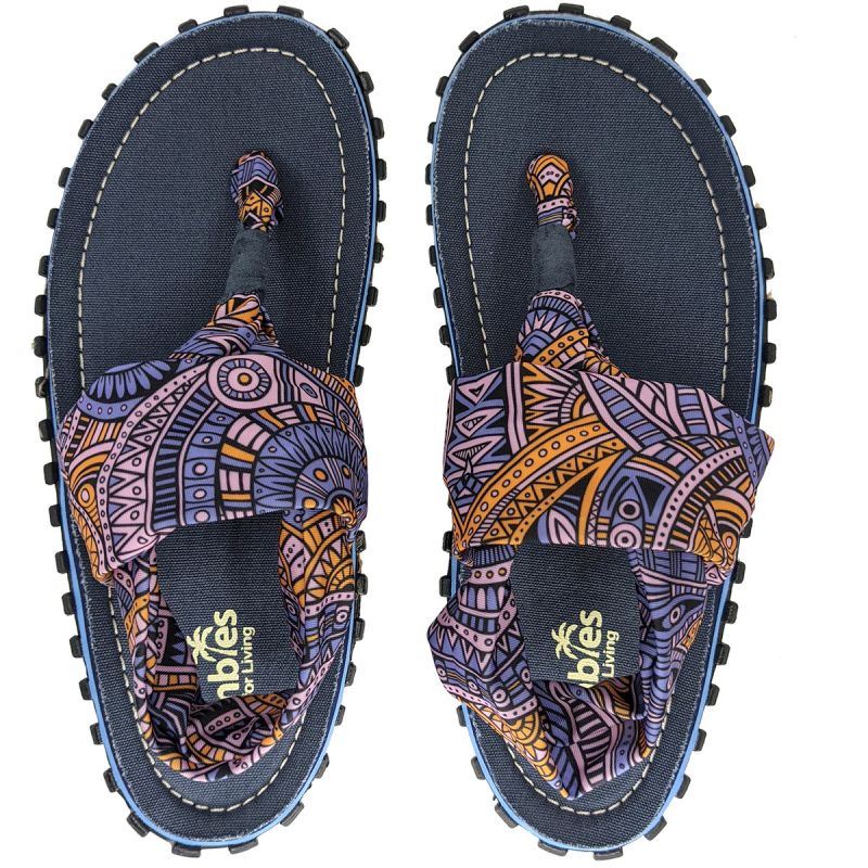 Gumbies Slingback Flip Flops W G-SB-WN-AZTEC Footwear/Lifestyle/Gumbies Your Sports Performance