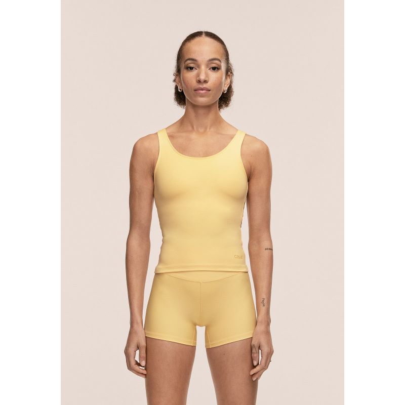CASALL Women's Scoop Tank Yellow