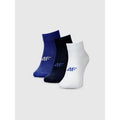 Boys' casual ankle socks (3-pack) 4F 4FJWMM00USOCM499-96S 4f