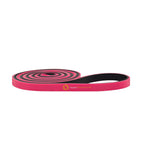 Exercise rubber HMS PINK-BLACK GU06 13x5x2250 mm