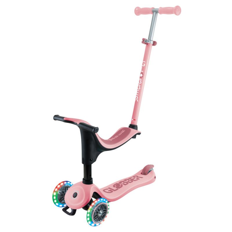 Scooter with seat GO•UP SPORTY LIGHTS (452-710-4 S) Accessories/Skating/Hulajnogi/Traditional/For kids/Globber Your Sports Performance