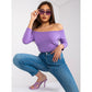 Purple off-the-shoulder blouse (RV-BZ-4692.11) In preparation Your Sports Performance
