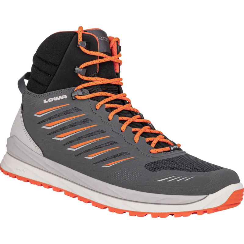 Lowa Axos GTX Mid gore-tex graphite/flame waterproof men's trekking shoes (310844 7952) In preparation Your Sports Performance