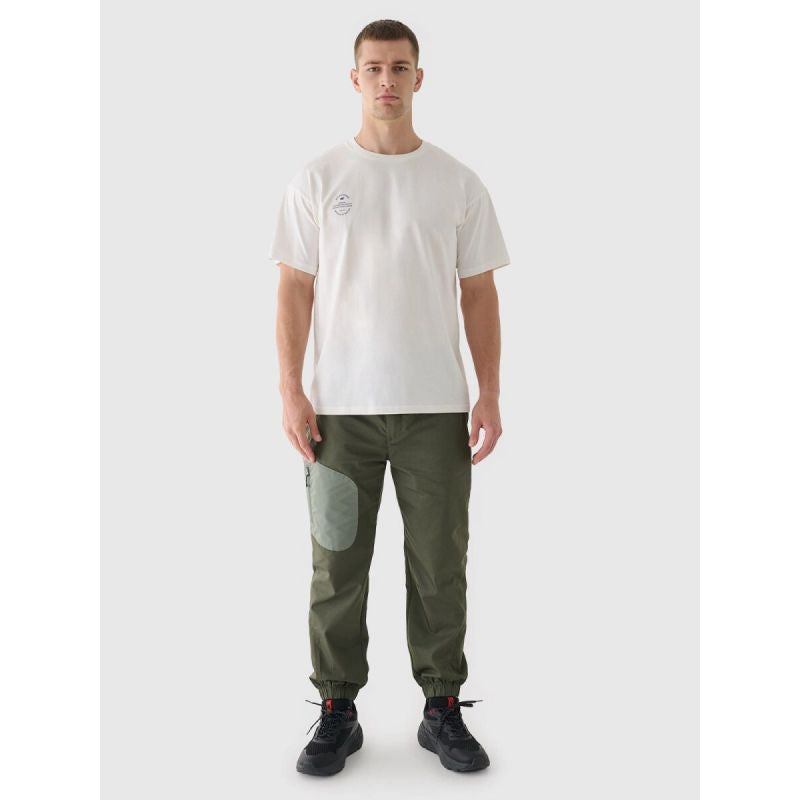 Smooth unisex oversize T-shirt 4F 4FRAW24TTSHU2672-12S 4f