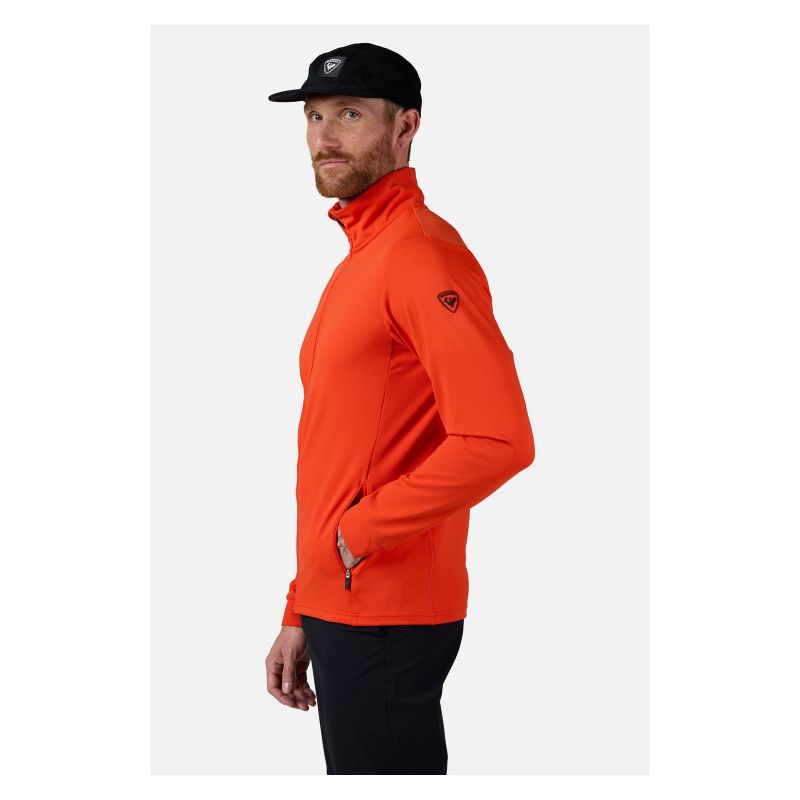 ROSSIGNOL Mid Layer Thin Men's Sweatshirt Orange