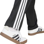 Men's adidas 3-Stripes Tricot Regular-Fit Open Hem Pants Black JI8802