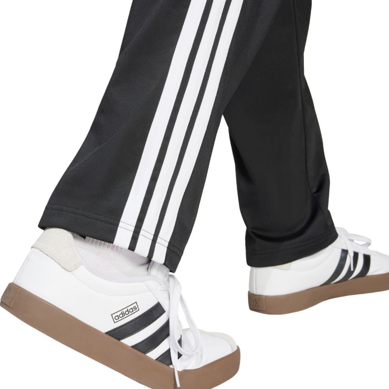 Men's adidas 3-Stripes Tricot Regular-Fit Open Hem Pants Black JI8802