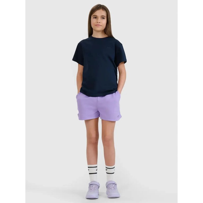 Girls' plain T-shirt 4F 4FJWMM00TTSHF2332-31S *Kategoria tymczasowa Your Sports Performance
