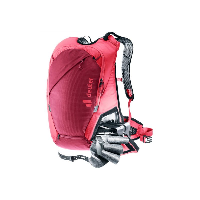 Deuter Updays 20 ski touring backpack - ruby/hibiscus Survival/Torby, plecaki, organizery Your Sports Performance