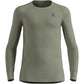 Odlo BL TOP crew neck l/s ACTIVE WARM long sleeve thermal underwear size L Gray Odzież militarna/Bielizna termoaktywna Your Sports Performance