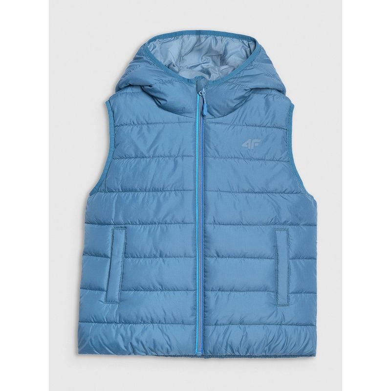 Boy's down vest with synthetic filling 4F 4FJRAW25TVJAM324-32S Clothing Your Sports Performance