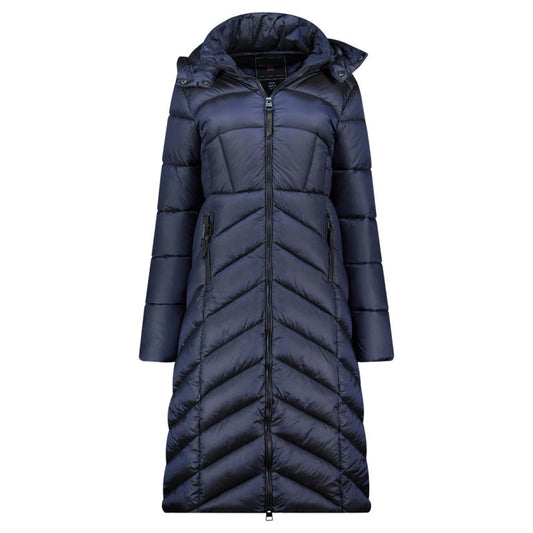 Geographical Norway Blanche Long Navy DB Lady 0116 Navy (WZ5476F/GN-Marine) In preparation Your Sports Performance