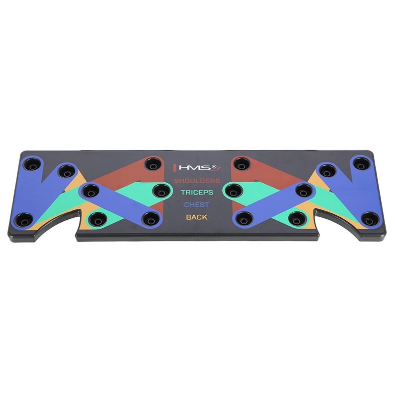 HMS PU10 Multifunctional Push-Up Board Black In preparation Your Sports Performance
