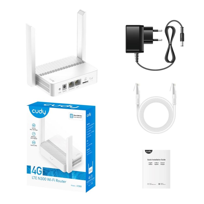 CUDY LT300_EU Router Komunikacja i łączność/Routery 3G/4G/5G Your Sports Performance
