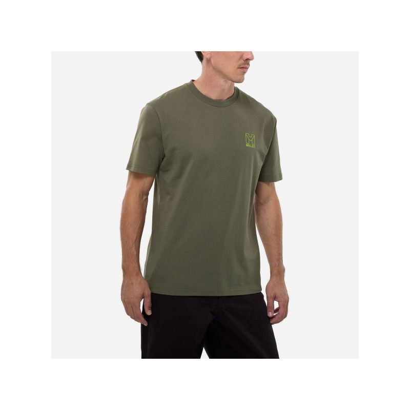 MILLET Cimaï Climb Ts Ss M green men's t-shirt