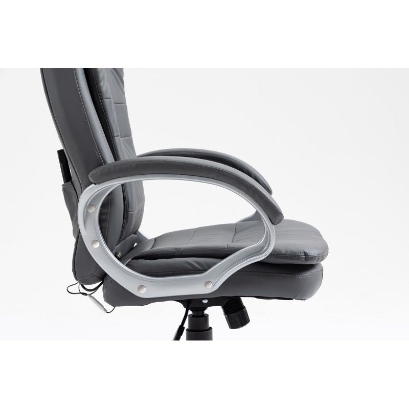 Activejet Heated Massage Office Chair YK7304 Gray Fotele/Fotele biurowe Your Sports Performance