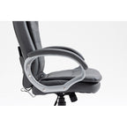 Activejet Heated Massage Office Chair YK7304 Gray Fotele/Fotele biurowe Your Sports Performance