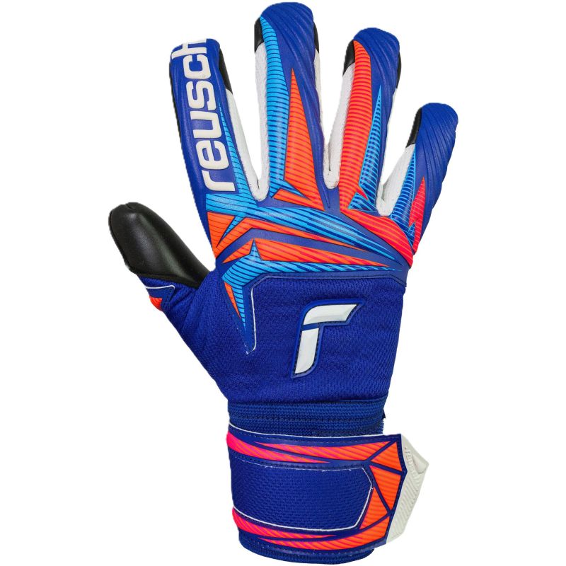 Reusch Attrakt Infinity Evolution NC Goalkeeper Gloves Blue-Black 5670725 4127