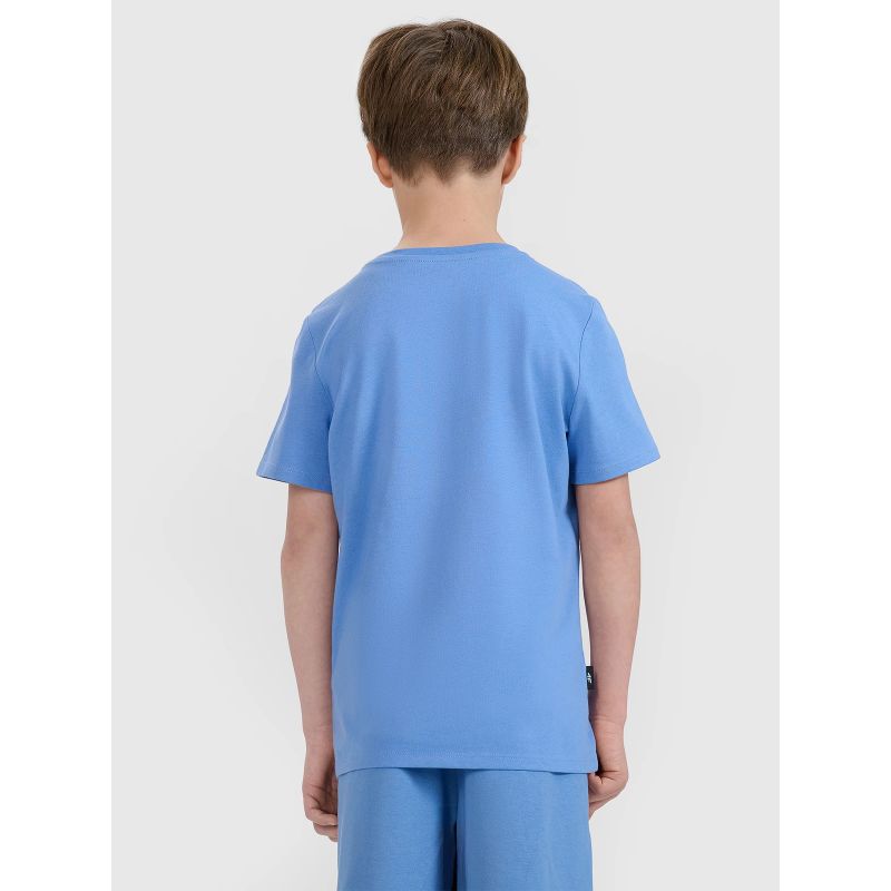 Boy's regular printed T-shirt 4F 4FJRSS25TTSHM2642-33S *Kategoria tymczasowa Your Sports Performance