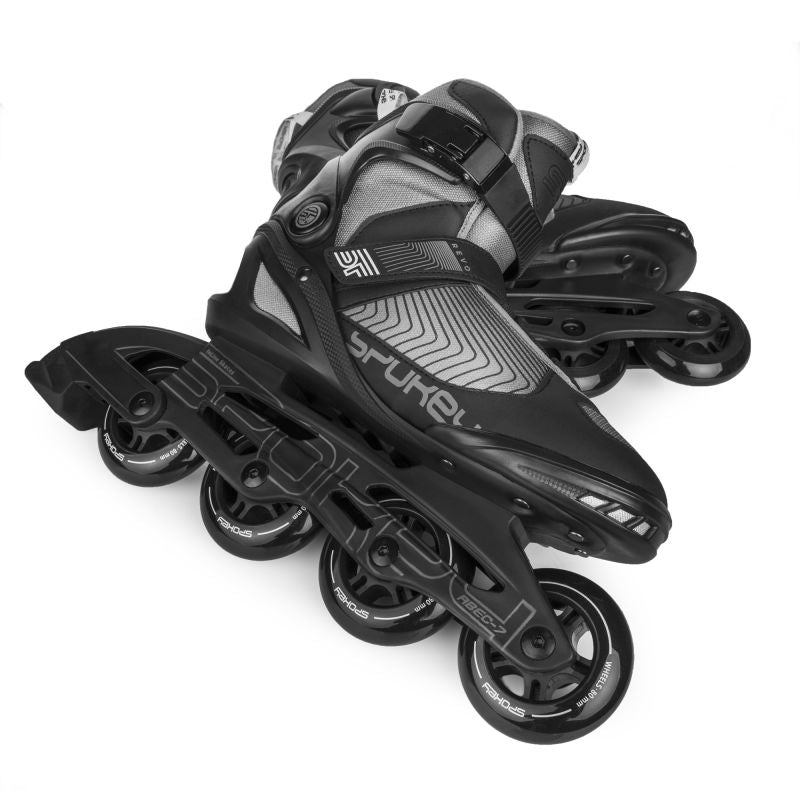 Spokey Revo BK/GR SPK-929432 roller skates, year 38 Accessories/Skating/Rolki (pozostałe) Your Sports Performance