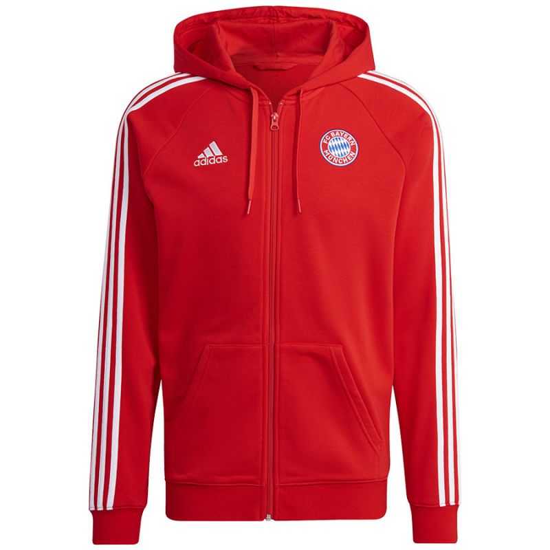 Sweatshirt adidas FC Bayern DNA FZ HD M HF1356 Clothing/Football Adidas