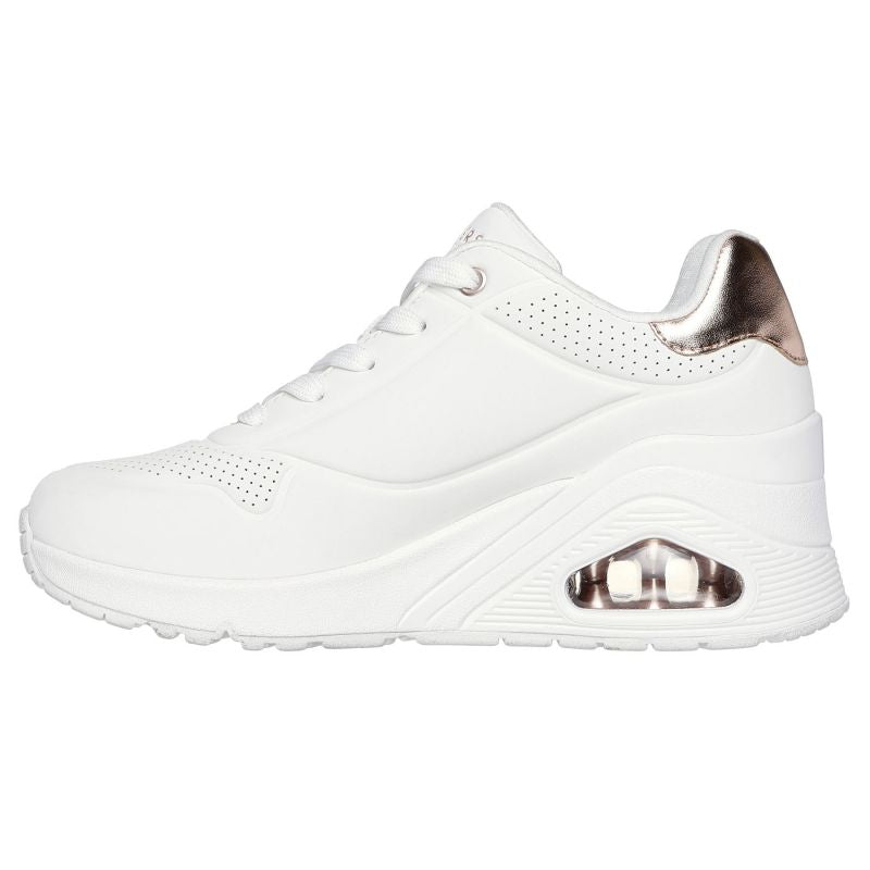 Skechers Uno Wedge-Hi Steps W 177520-WHT shoes Footwear/Lifestyle/Skechers Skechers