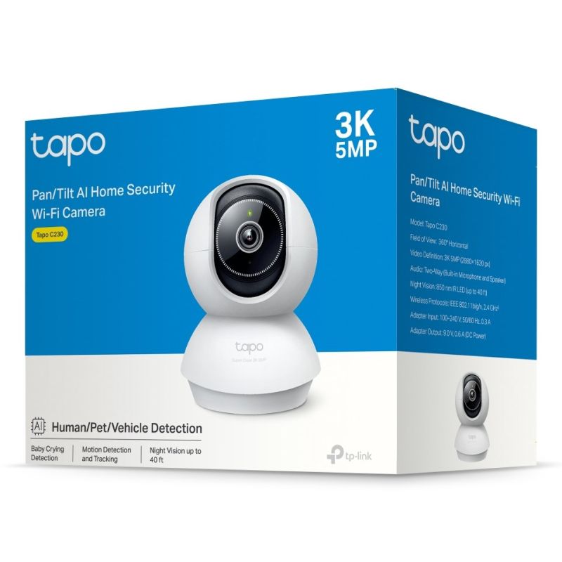 TP-LINK Tapo C230 Camera CCTV IP/Kamery Your Sports Performance