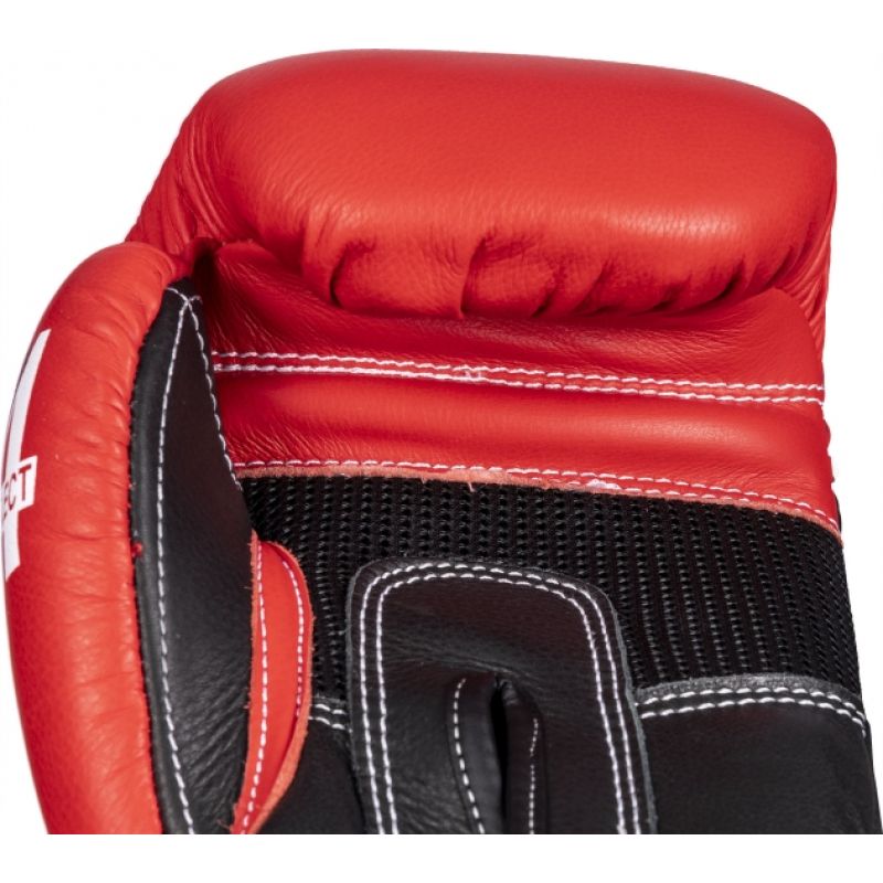 TOP TEN RTT-4Select Leather Boxing Gloves 10 oz Red and Black In preparation Your Sports Performance