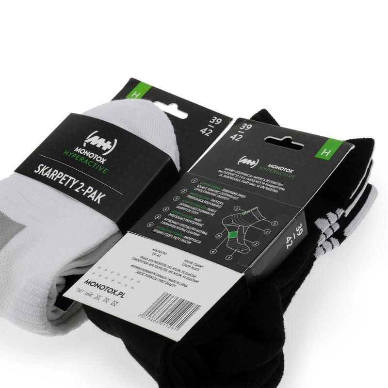 Monotox Hyperactive Socks 2-pack MX20009 Clothing/Training/Socks/Unisex/Monotox Your Sports Performance