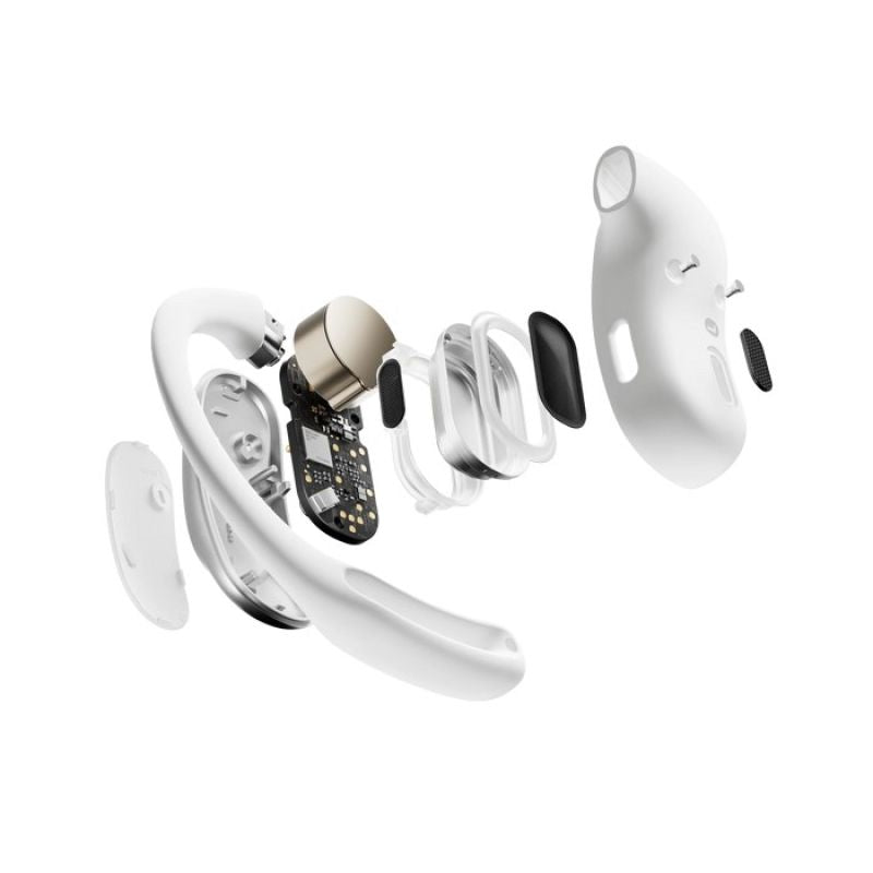 Shokz OpenFit Air Wireless In-Ear Headphones, White In preparation Your Sports Performance