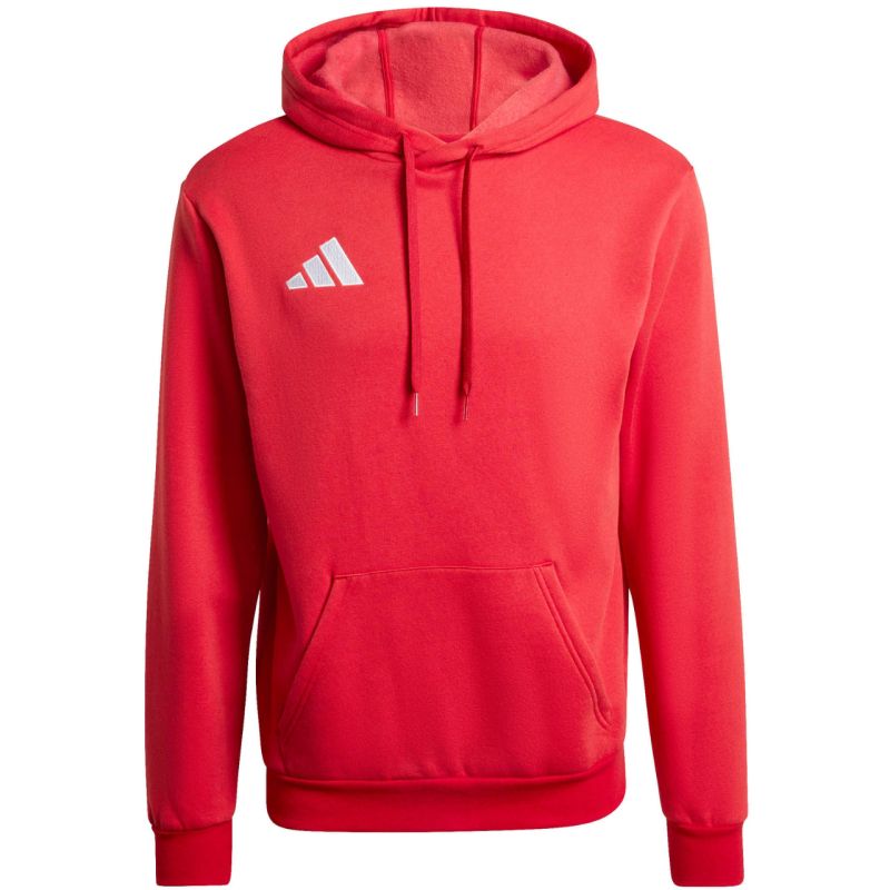Men's adidas Entrada 26 Hoody red JZ6576 To be categorized Your Sports Performance