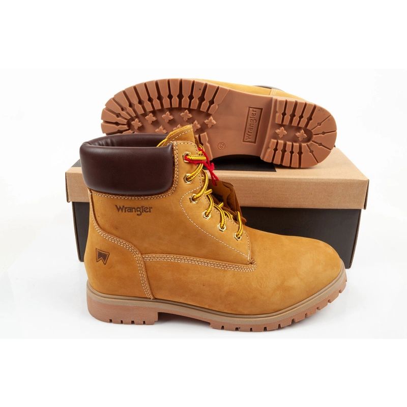 Wrangler men's shoes Faron Men High ankle boots brown high