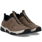 Women’s Comfortable Brown Slip-On Shoes Rieker 45975-24