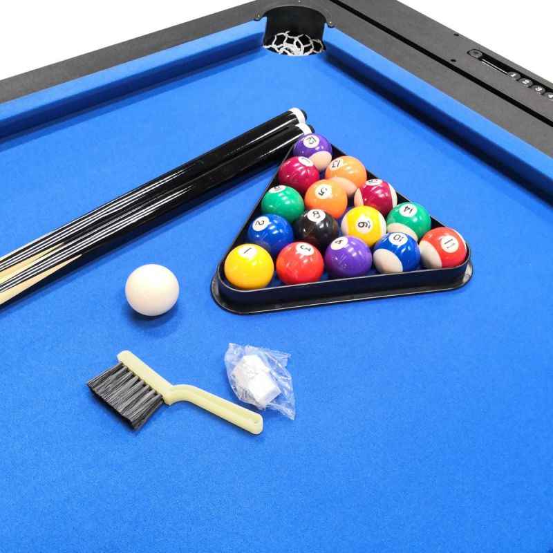 4-IN-1 MULTIGAMING TABLE BILLIARDS TABLE TENNIS HOOK-UP DINING TABLE 189x94.1x81.3CM ENERO Accessories Your Sports Performance