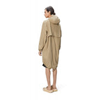 Rains unisex Fishtail Parka W3 18140 24 SAND Clothing/Outdoor/Rains Your Sports Performance