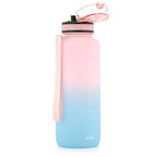 Meteor 1500 ml pink/blue sports bottle In preparation Your Sports Performance