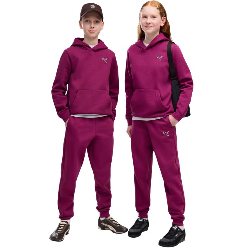Puma ESS Elevated fuchsia kids' pants 694702 41
