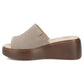 Filippo DK7798 Women's Taupe Leather Slides
