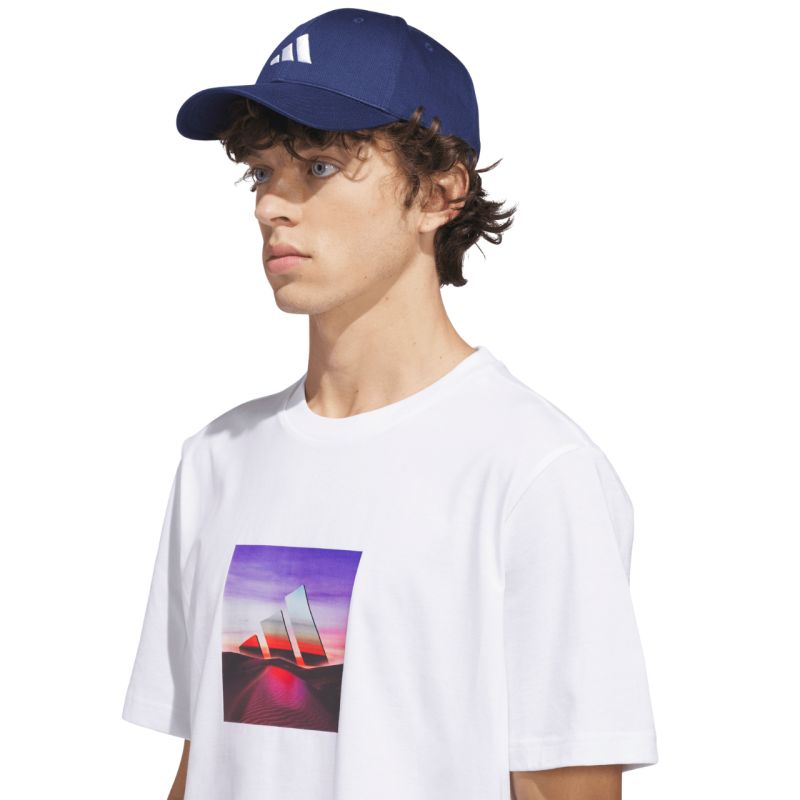 Men's adidas Summer Heat Graphic T-shirt white JZ7545