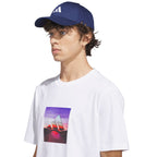 Men's adidas Summer Heat Graphic T-shirt white JZ7545