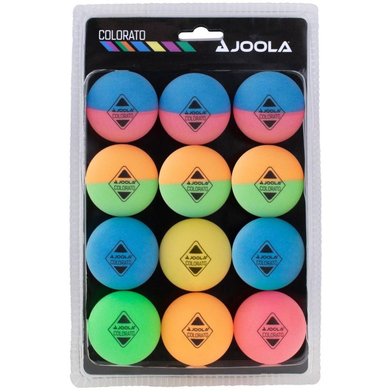 JOOLA COLORATO TABLE TENNIS BALLS 12 PCS. Accessories Your Sports Performance
