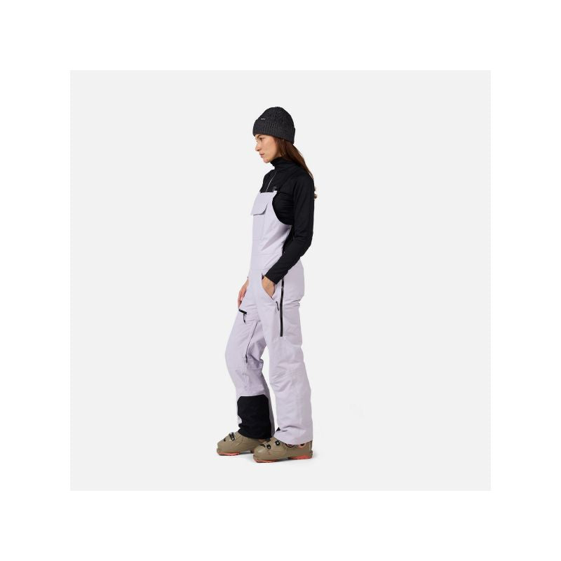 ROSSIGNOL W Outerlimits Insulated Bib Women's Ski Pants Gray
