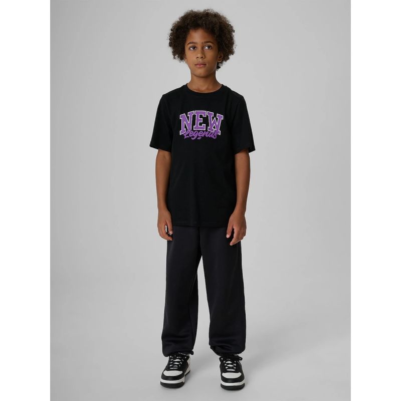 Boys' Regular-Fit Printed T-Shirt 4F 4FJRAW26TTSHM4525-20S