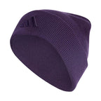 Adidas New Logo Beanie Cuff Purple JX5748 Clothing Your Sports Performance