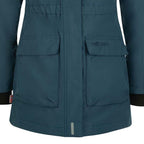 Trollkids Girls Alesund Coat Children's Waterproof Hooded Down Jacket Winter Navy Blue (301-142) Trollkids