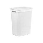 ROTHO Laundry basket 50L BRISEN white Dla zwierząt/Miski, pojemniki i poidełka (uniwersalne) Your Sports Performance